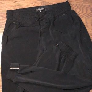Dynamite black jogger dress pants
